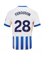 Moške Nogometnih dresov Brighton Evan Ferguson #28 Domači 2024-25 Kratki rokavi